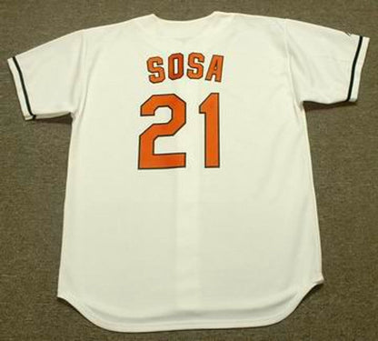 Baltimore Orioles Sammy Sosa MLB jersey front view