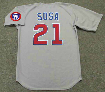 Chicago Cubs Sammy Sosa MLB jersey front view