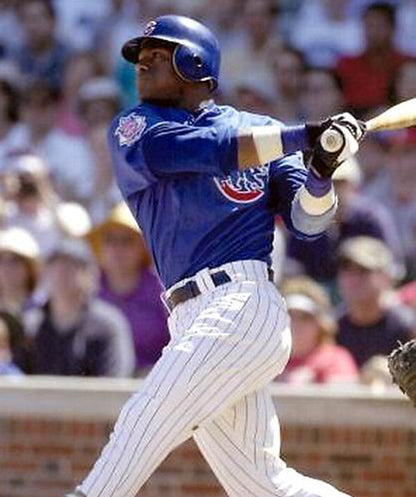 Chicago Cubs Sammy Sosa MLB jersey front view
