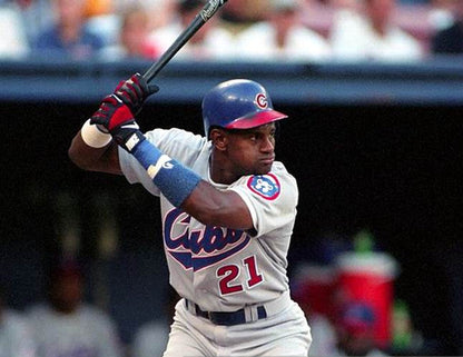 Chicago Cubs Sammy Sosa MLB jersey front view