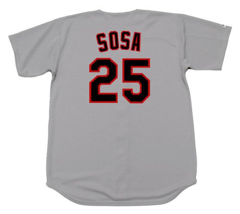 Chicago White Sox Sammy Sosa MLB jersey front view