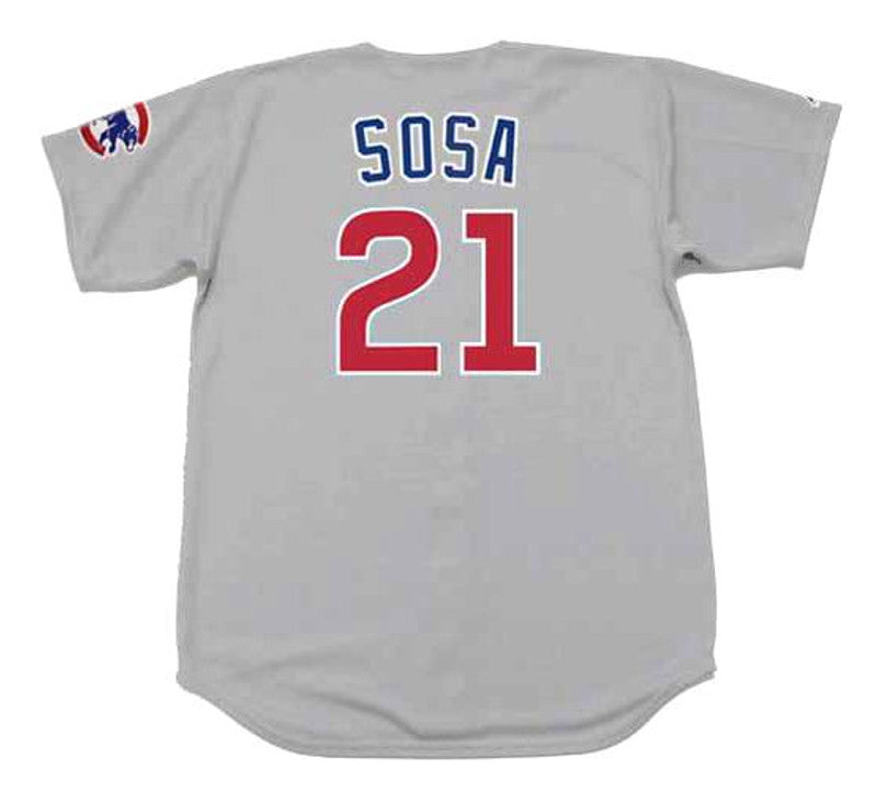 Chicago Cubs Sammy Sosa MLB jersey front view