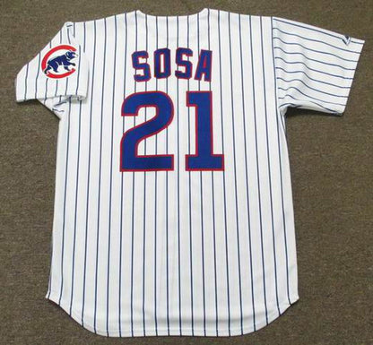 Chicago Cubs Sammy Sosa MLB jersey front view