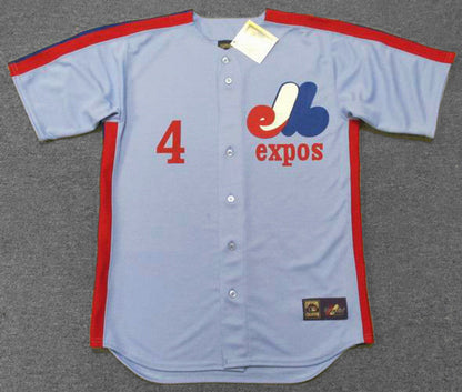 Montreal Expos Chris Speier MLB jersey front view