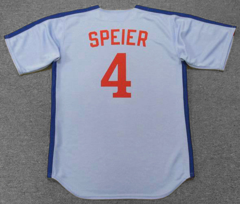 Montreal Expos Chris Speier MLB jersey front view