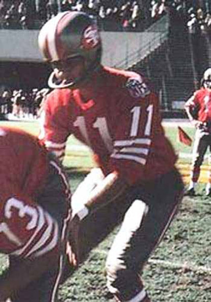 San Francisco 49ers Steve Spurrier NFL jersey front view