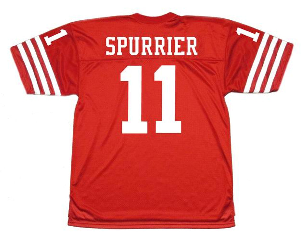 San Francisco 49ers Steve Spurrier NFL jersey front view