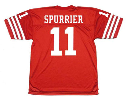 San Francisco 49ers Steve Spurrier NFL jersey front view