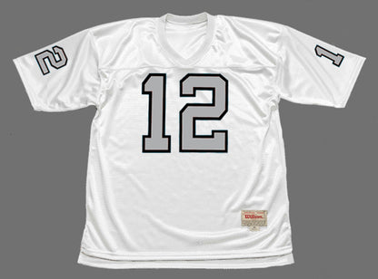 Oakland Raiders Ken Stabler NFL jersey front view