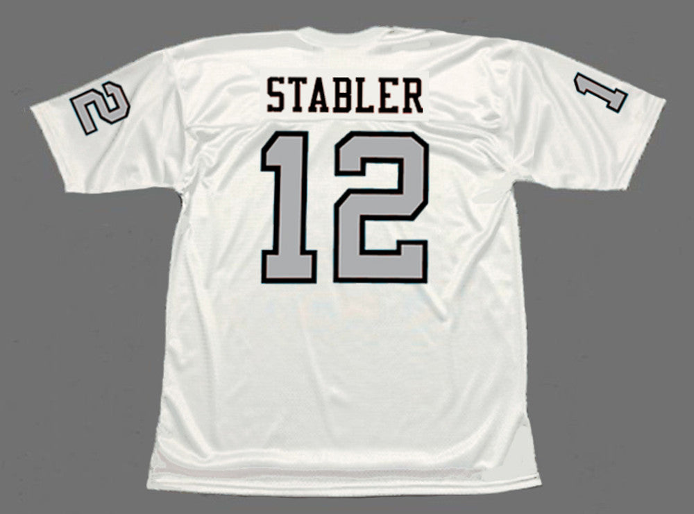 Oakland Raiders Ken Stabler NFL jersey front view