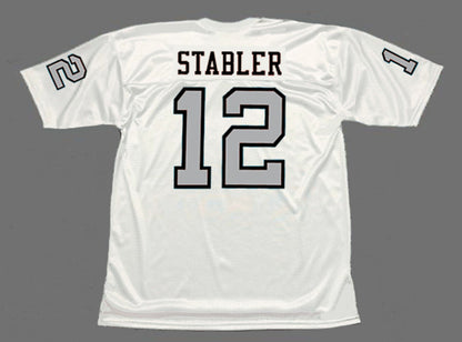 Oakland Raiders Ken Stabler NFL jersey front view