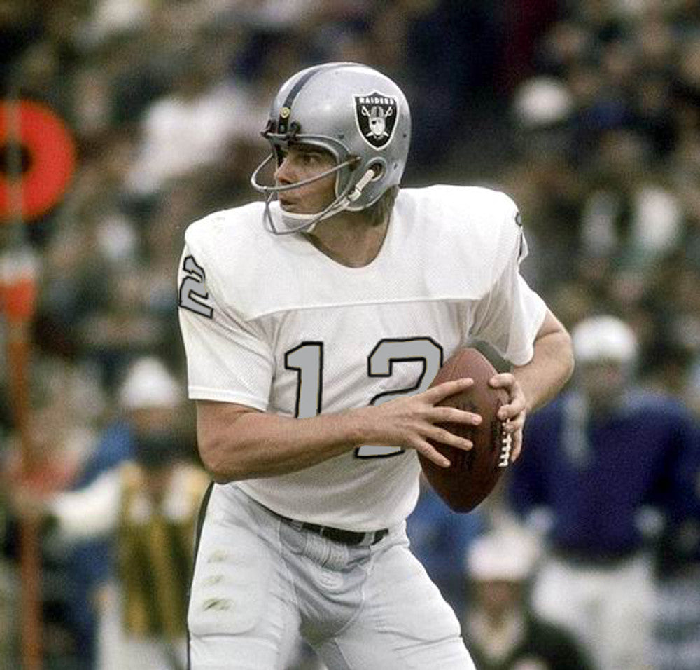 Oakland Raiders Ken Stabler NFL jersey front view