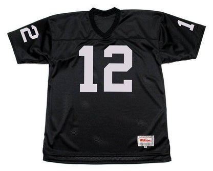 Oakland Raiders Ken Stabler NFL jersey front view
