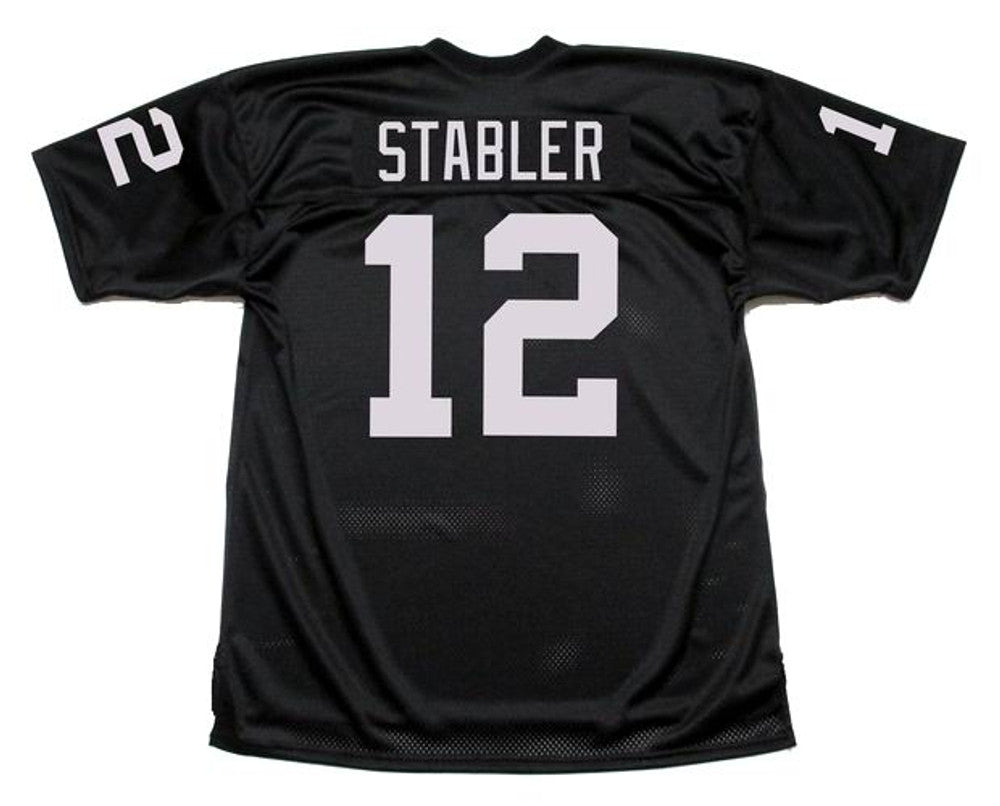 Oakland Raiders Ken Stabler NFL jersey front view