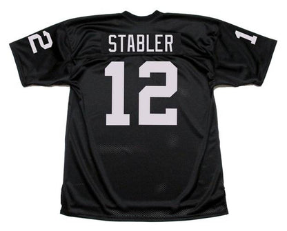 Oakland Raiders Ken Stabler NFL jersey front view