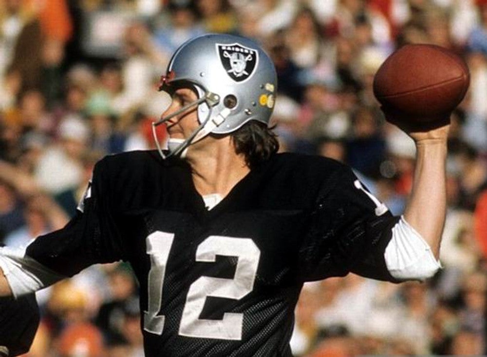 Oakland Raiders Ken Stabler NFL jersey front view
