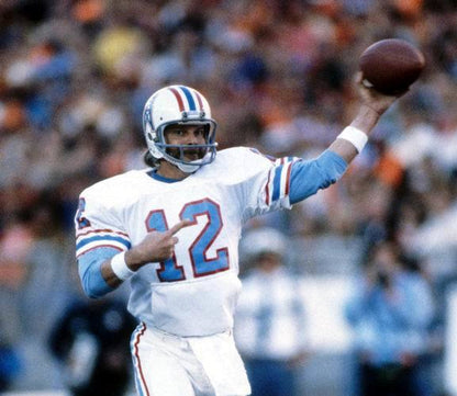 Houston Oilers 1980s Name Number NFL jersey front view