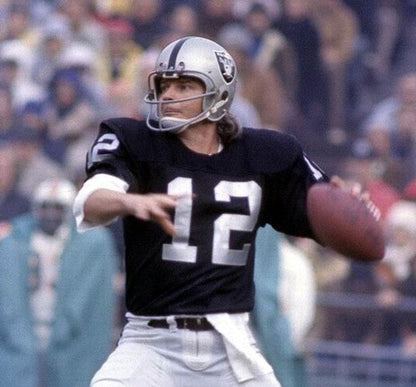 Oakland Raiders Ken Stabler NFL jersey front view