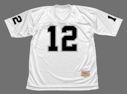 Oakland Raiders Ken Stabler NFL jersey front view