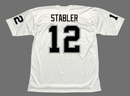 Oakland Raiders Ken Stabler NFL jersey front view