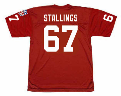 Larry Stallings St Louis Cardinals 1969 Throwback Nfl Football Jersey jersey front view