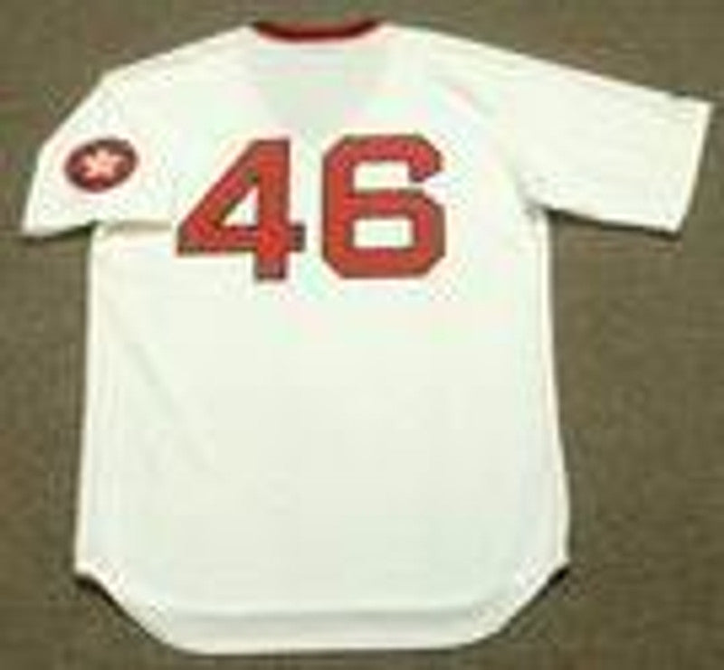 Boston Red Sox Bob Stanley 1970s Cooperstown MLB jersey front view