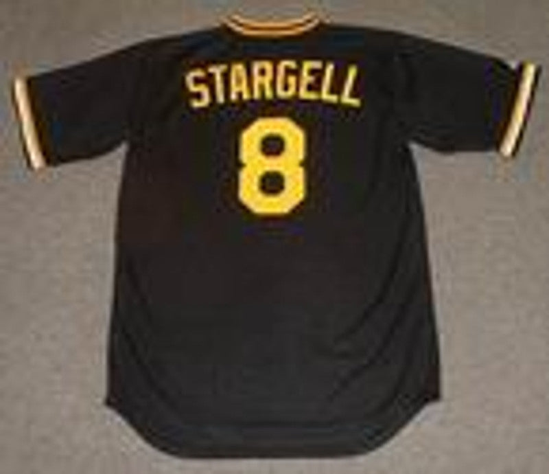 Pittsburgh Pirates Willie Stargell Cooperstown MLB jersey front view