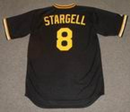 Pittsburgh Pirates Willie Stargell Cooperstown MLB jersey front view