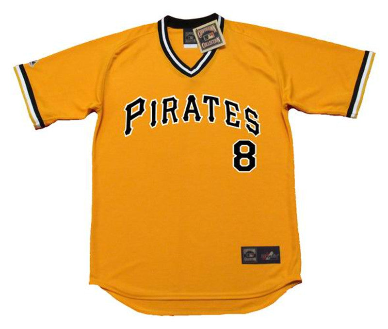Pittsburgh Pirates Willie Stargell Cooperstown MLB jersey front view