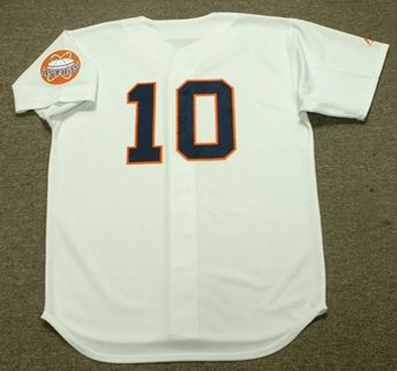 Houston Astros Rusty Staub 1960s Cooperstown MLB jersey front view