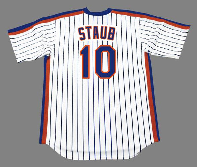 New York Mets Rusty Staub Cooperstown MLB jersey front view