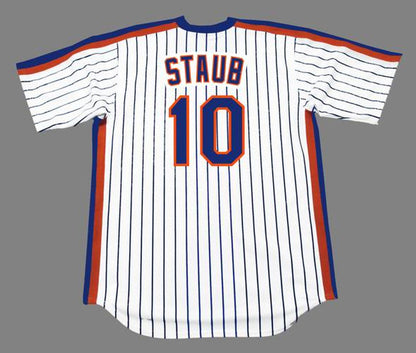 New York Mets Rusty Staub Cooperstown MLB jersey front view