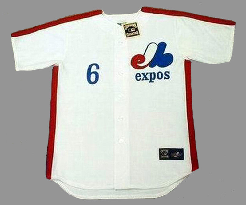 Montreal Expos Rusty Staub Cooperstown MLB jersey front view
