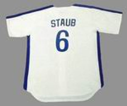 Montreal Expos Rusty Staub Cooperstown MLB jersey front view