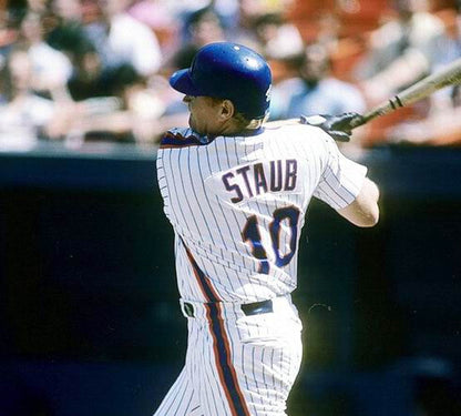New York Mets Rusty Staub Cooperstown MLB jersey front view