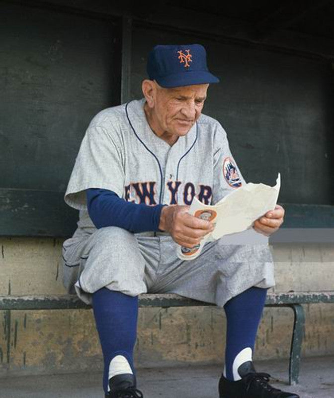 New York Mets Casey Stengel MLB jersey front view