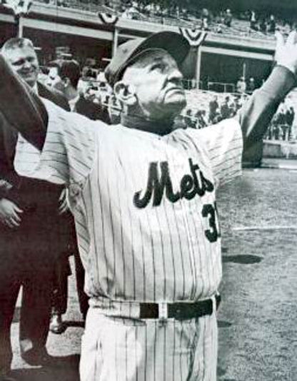 New York Mets Casey Stengel MLB jersey front view