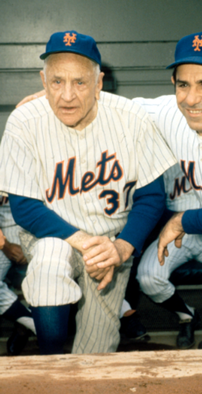 New York Mets Casey Stengel MLB jersey front view