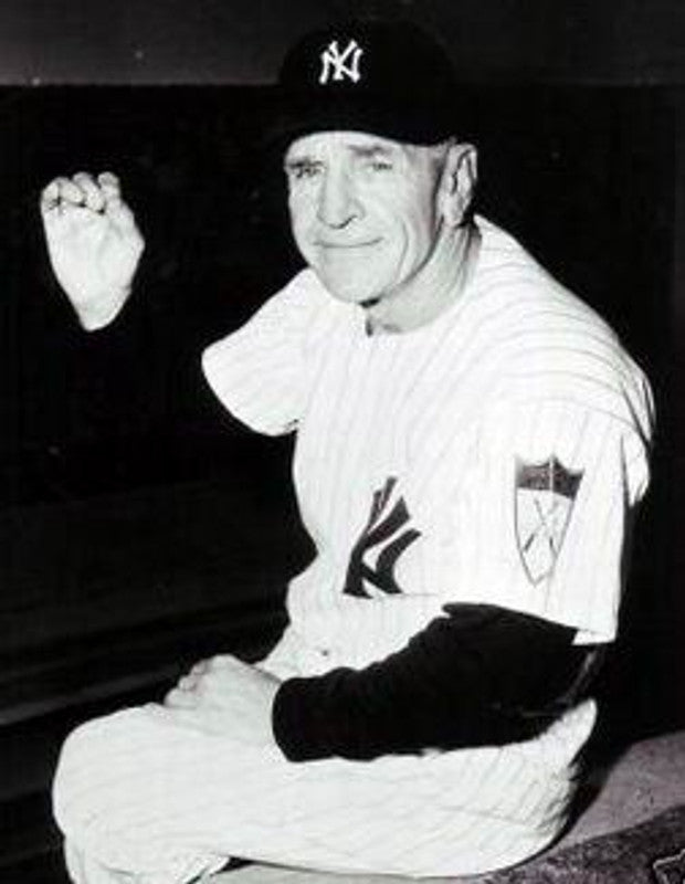 New York Yankees Casey Stengel MLB jersey front view