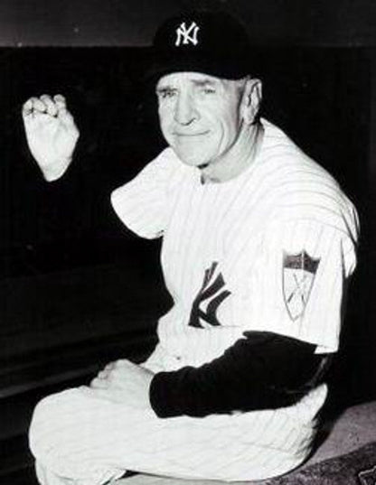 New York Yankees Casey Stengel MLB jersey front view