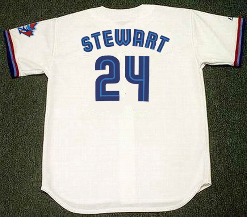 Toronto Blue Jays Shannon Stewart MLB jersey front view