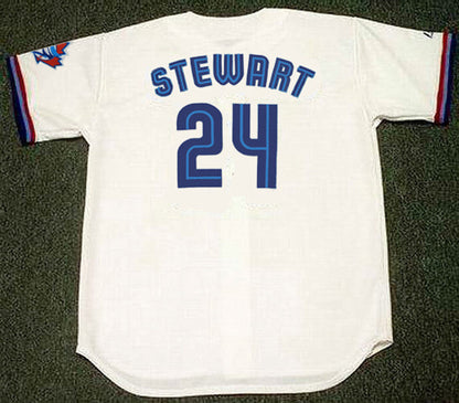 Toronto Blue Jays Shannon Stewart MLB jersey front view