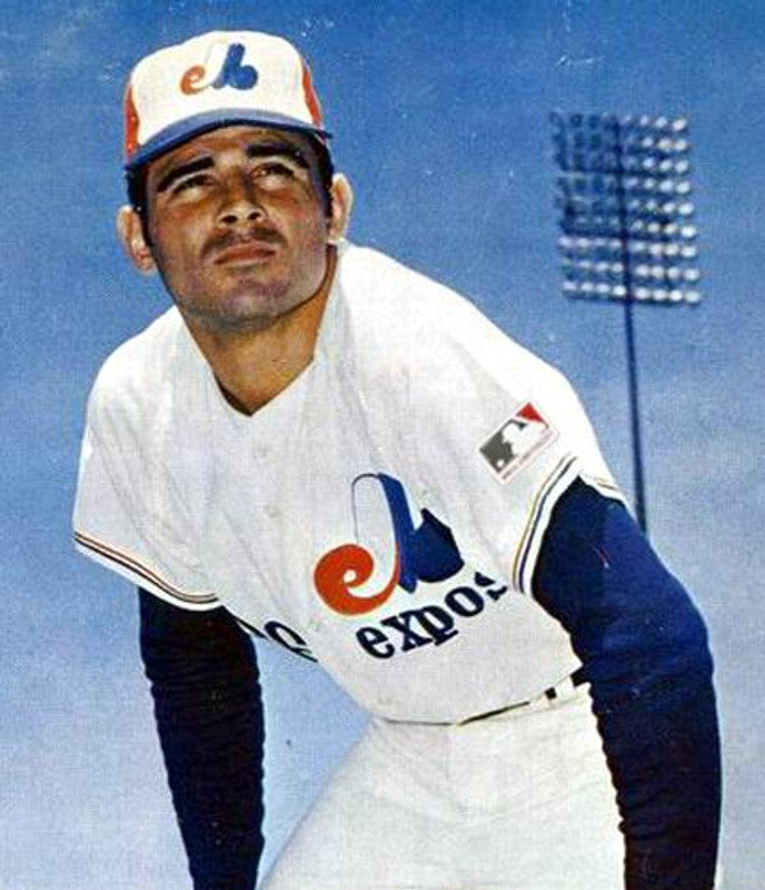 Montreal Expos Bill Stoneman MLB jersey front view