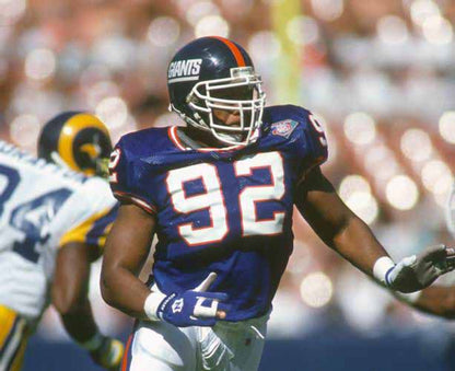 New York Giants Michael Strahan NFL jersey front view