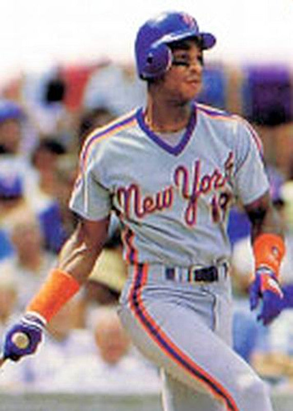 New York Mets Darryl Strawberry Cooperstown MLB jersey front view