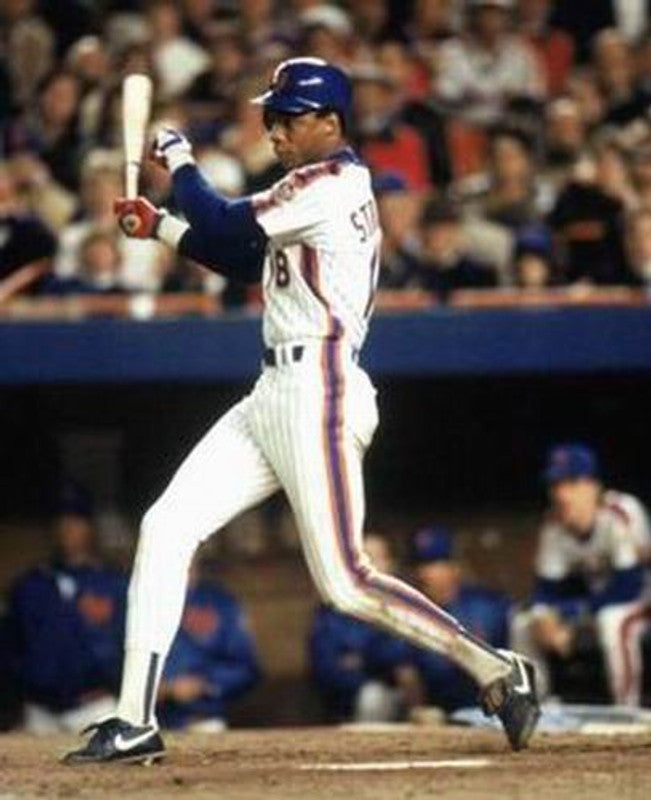 New York Mets 1980s Cooperstown Name Number MLB jersey front view