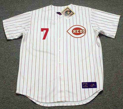 Cincinnati Reds Eugenio Suarez MLB jersey front view