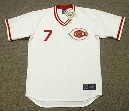Cincinnati Reds Eugenio Suarez MLB jersey front view