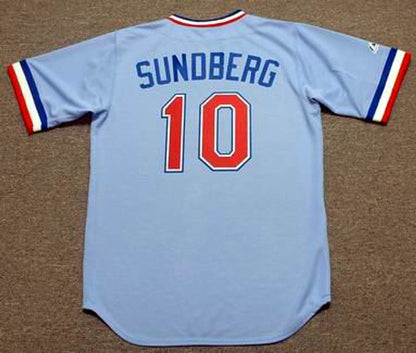 Texas Rangers Jim Sundberg Cooperstown MLB jersey front view
