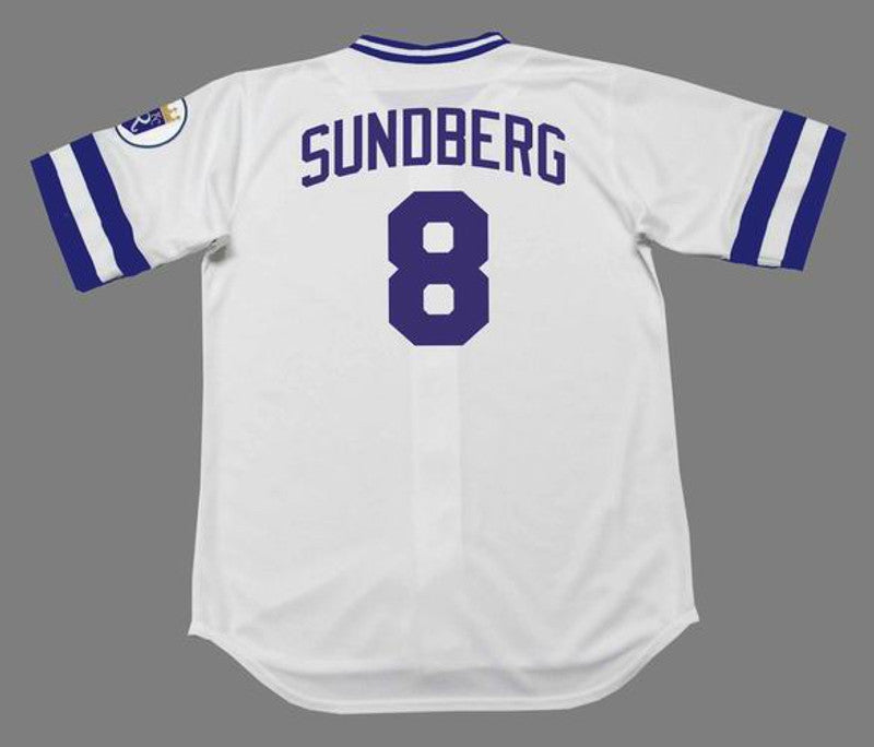 JS KCR 1985 Cooperstown Home Baseball Stitched Jersey, Vintage Baseball Jersey, Retro Sewn Jersey